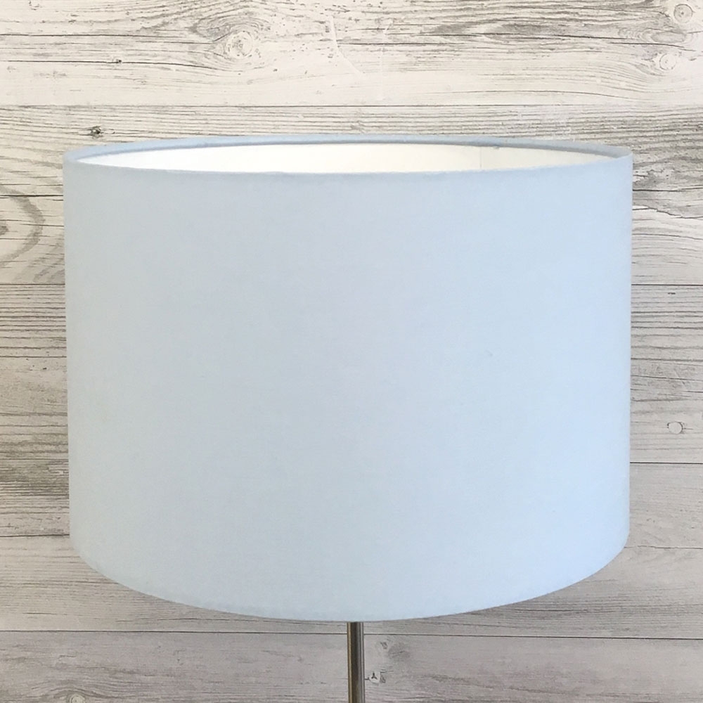 Pale Blue Lampshade 